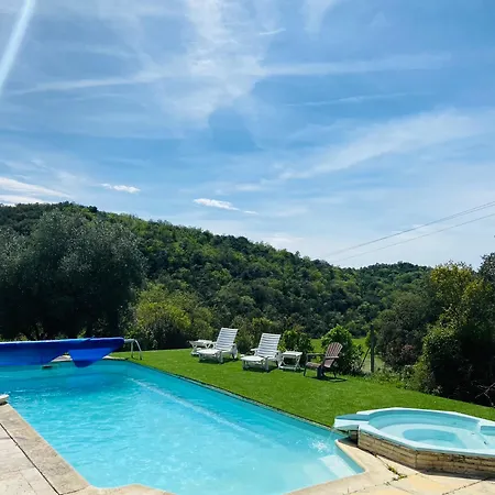 Domaine De Gourgounet à La Ferme, De Groupe 25 Couchages Avec Piscine Privative Casa vacanze Villefloure