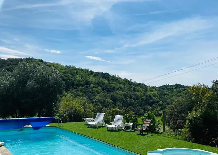 Domaine De Gourgounet A La Ferme, De Groupe 25 Couchages Avec Piscine Privative 펜션 Villefloure